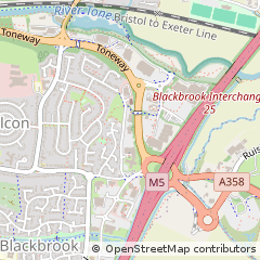 Map of Taunton