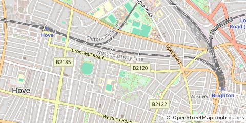 Map of Brighton & Hove