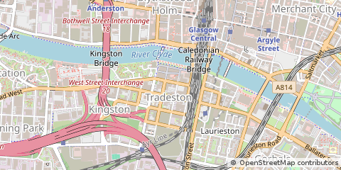 Map of Glasgow