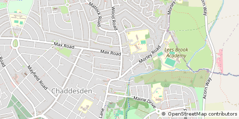 Map of Derby