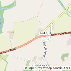 Map of Market Drayton