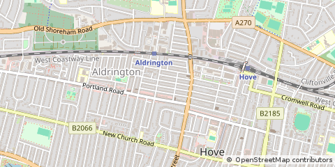 Map of Hove
