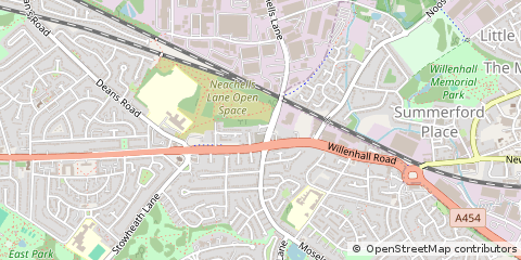 Map of Willenhall