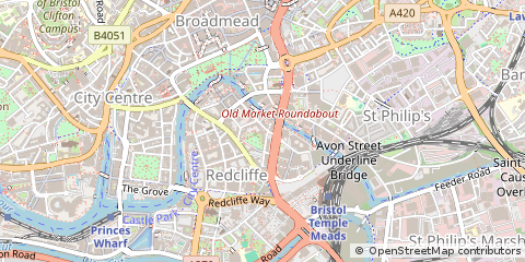 Map of Bristol