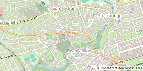 Map of Edinburgh