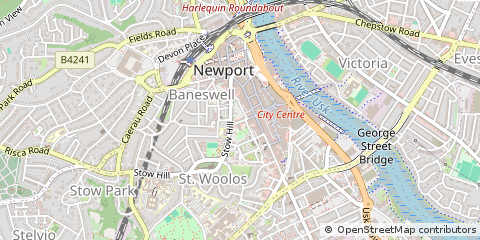 Map of Newport