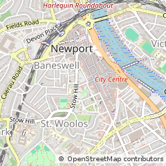 Map of Newport
