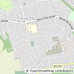 Map of Hull, East Yorkshire