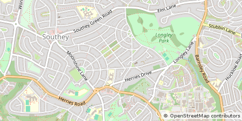 Map of Sheffield