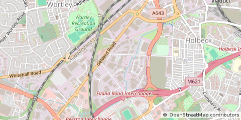 Map of Leeds