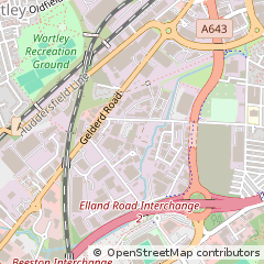 Map of Leeds