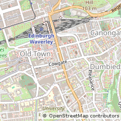 Map of Edinburgh