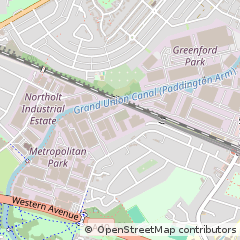 Map of Greenford,
