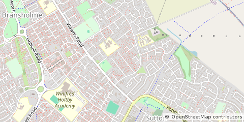 Map of Hull