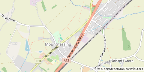 Map of Brentwood, Essex