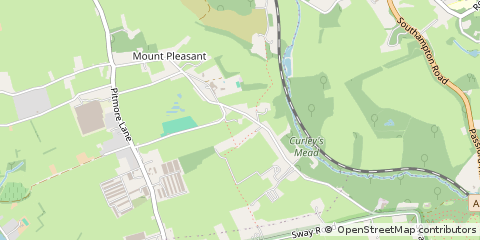 Map of Lymington, Hampshire