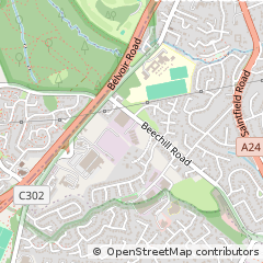Map of Belfast