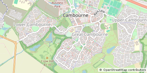 Map of Cambridge