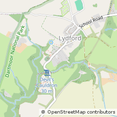 Map of Okehampton