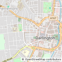 Map of Darlington