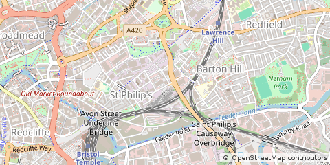 Map of Bristol