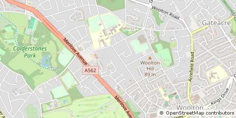 Map of Liverpool
