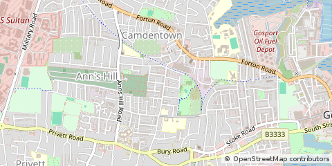 Map of Gosport