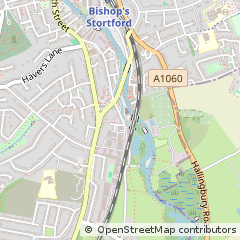 Map of Bishops Stortford