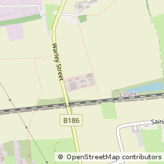 Map of Upminster, Essex