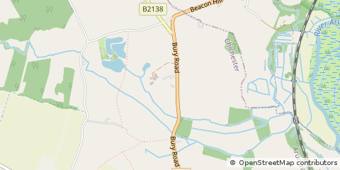 Map of Pulborough, West Sussex