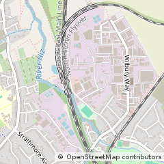 Map of Hitchin, Hertfordshire