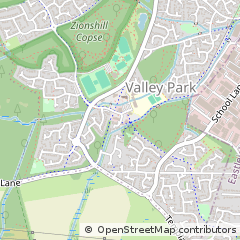 Map of Chandler's Ford, Eastleigh, Hampshire