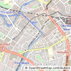 Map of Birmingham