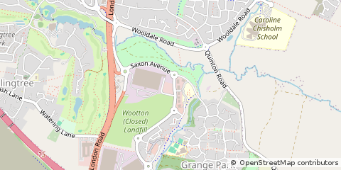 Map of Northampton