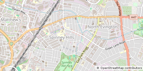 Map of Leicester