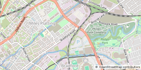 Map of Manchester