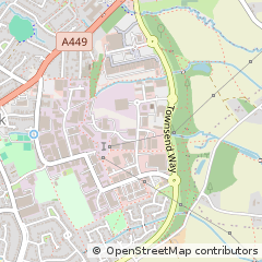 Map of Malvern, Worcestershire