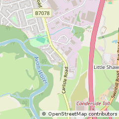 Map of Larkhall