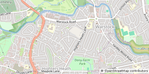 Map of Birmingham