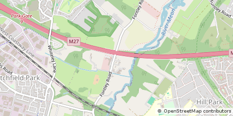Map of Fareham, Hampshire