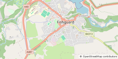 Map of Fishguard
