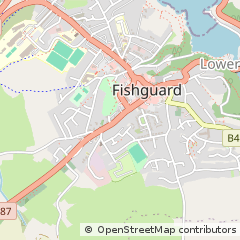 Map of Fishguard