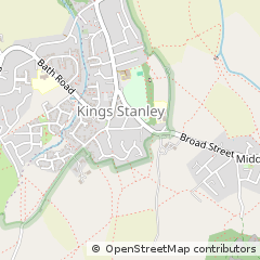 Map of Kings Stanley, Gloucestershire