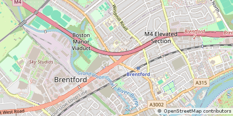 Map of Middlesex