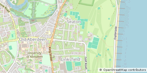 Map of Aberdeen