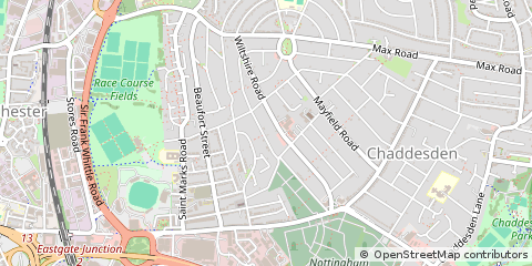 Map of Derby