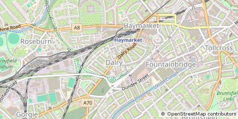 Map of Edinburgh