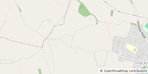 Map of Leicester