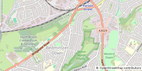 Map of Bristol