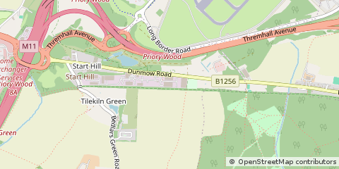 Map of Bishop's Stortford